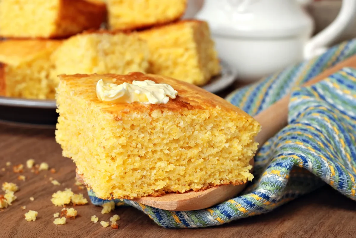 Mastering the Art and Science of Perfect Cornbread 1 cornbread melting butter