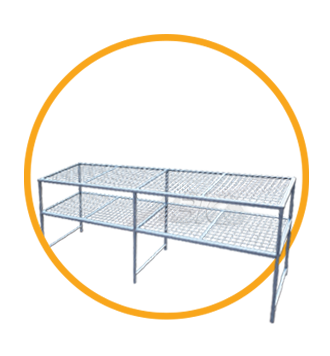 Bakery Cooling Net Table