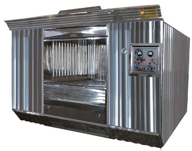 Direct heating oven