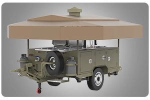 Mobile baking machines